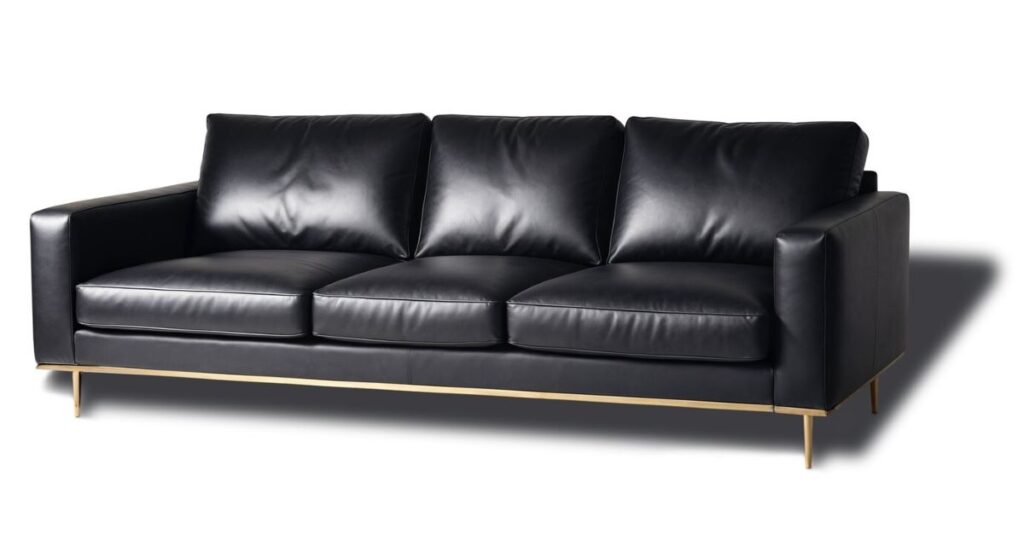 leather 2 seater sofas
